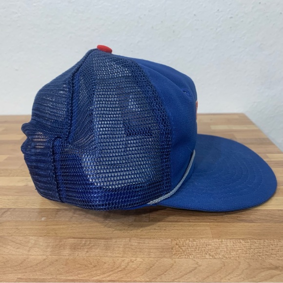 Vintage MLB Baseball Twins Enterprise Hats Texas Rangers Mesh Back Hat Snap Back - Picture 9 of 9